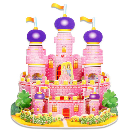 puzzle 3D de jolie petite maison I Full Puzzle 21 / ≈15cm/15cm