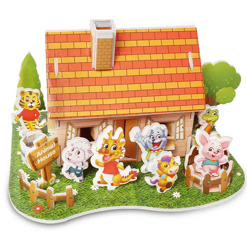 puzzle 3D de jolie petite maison I boutique1one 3