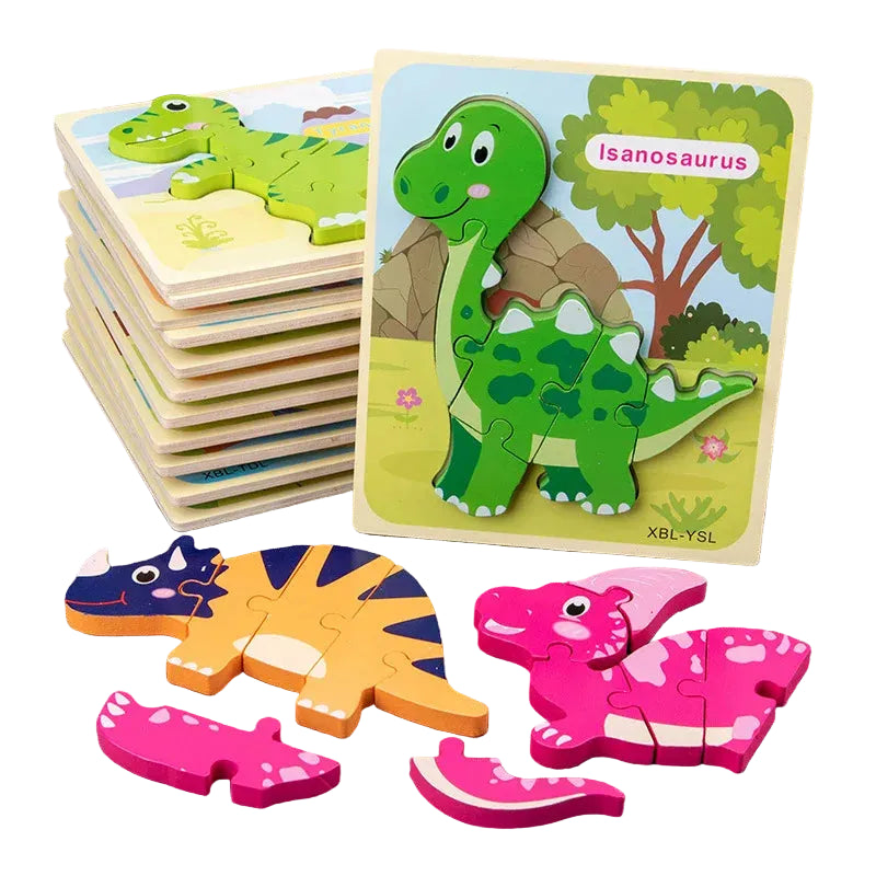 puzzle 3D dinosaure en anglais I boutique1one