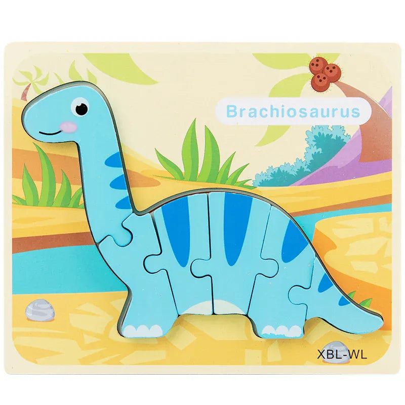 puzzle 3D dinosaure en anglais I boutique1one Brachiosaurs