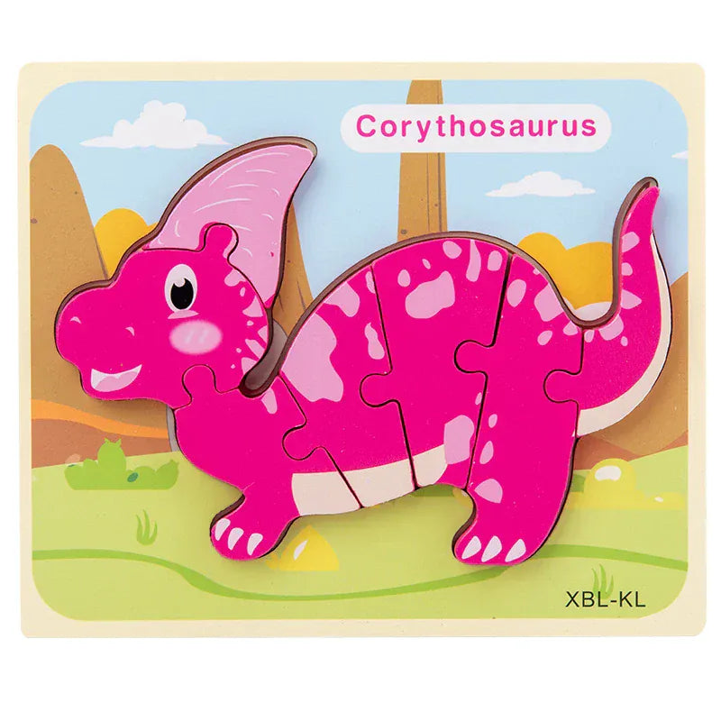 puzzle 3D dinosaure en anglais I boutique1one Corthosaurus