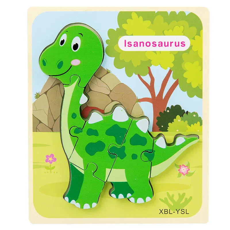 puzzle 3D dinosaure en anglais I boutique1one Isanosaurus