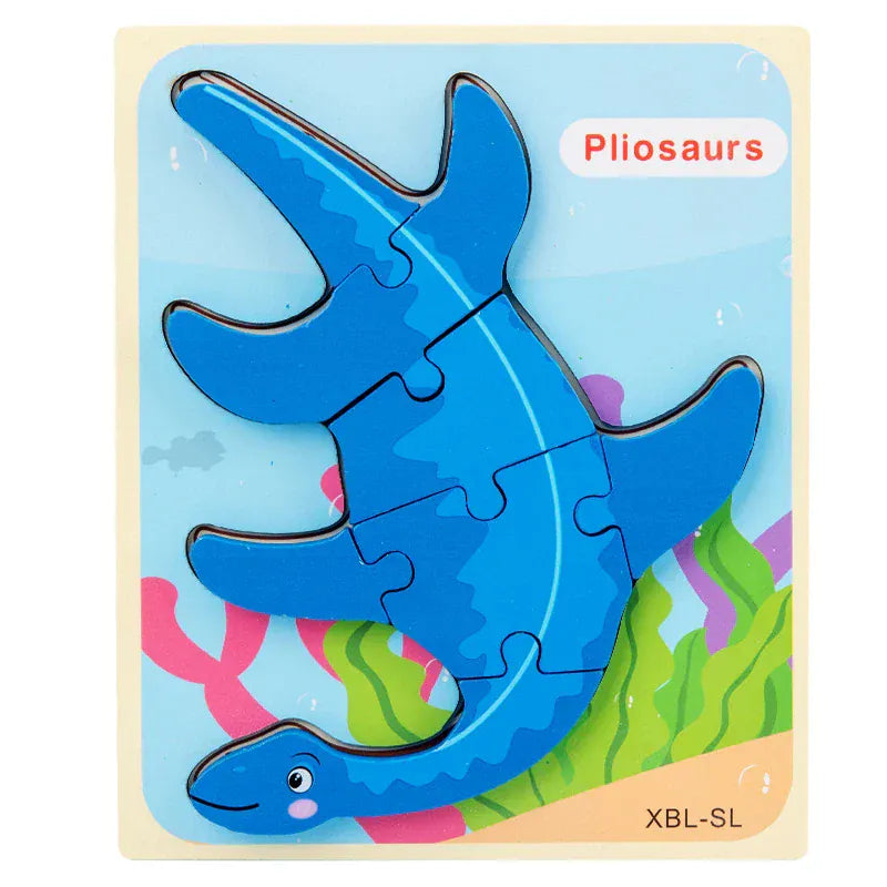 puzzle 3D dinosaure en anglais I boutique1one Pliosaurs