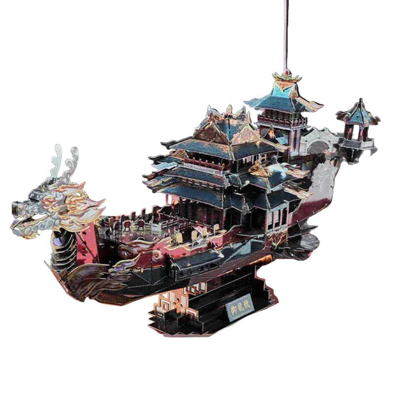 puzzle 3D dragon royal I boutique1one Royal Dragon Boat