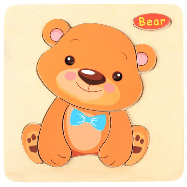 puzzle 3D en anglais I boutique1one bear