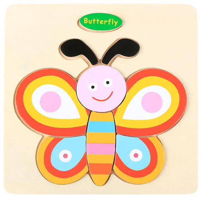puzzle 3D en anglais I boutique1one butterfly