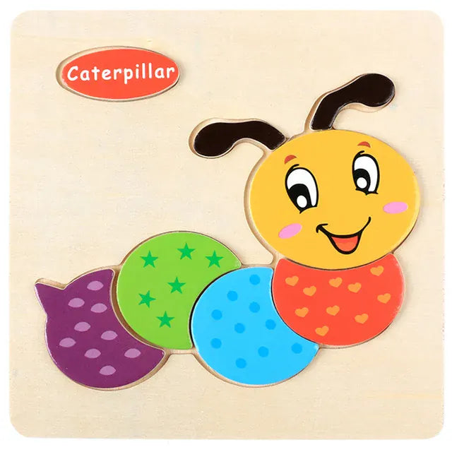 puzzle 3D en anglais I boutique1one caterpiller