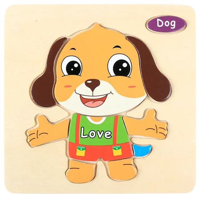 puzzle 3D en anglais I boutique1one dog