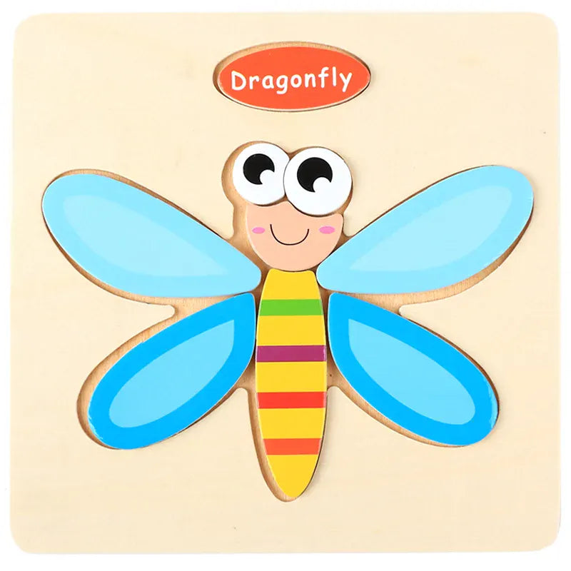 puzzle 3D en anglais I boutique1one dragonfly