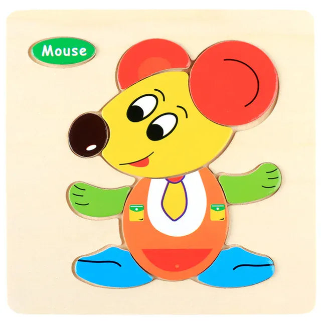 puzzle 3D en anglais I boutique1one mouse