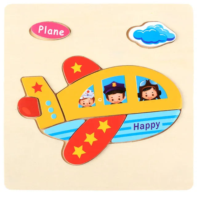 puzzle 3D en anglais I boutique1one plane