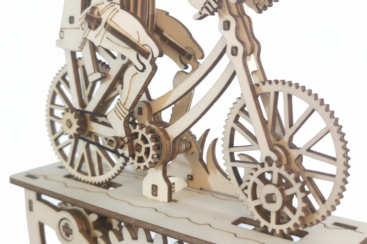 puzzle 3D en bois  vélo père et fils I boutique1one