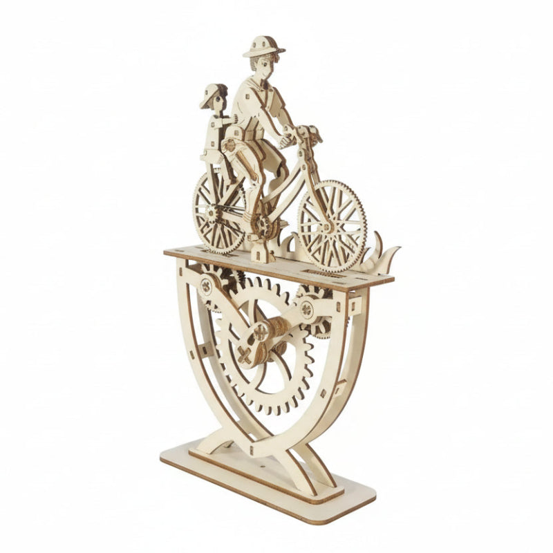 puzzle 3D en bois  vélo père et fils I boutique1one Father and Son