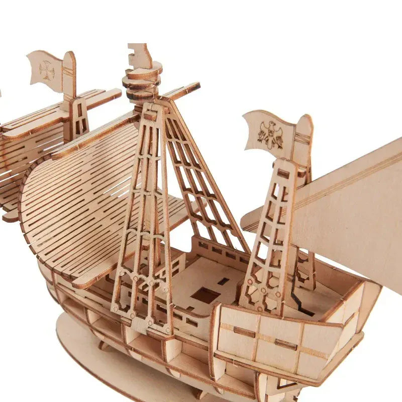 puzzle 3D magnifique voilier en bois I boutique1one