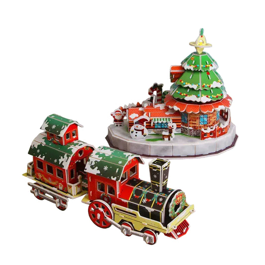 puzzle 3D maison de noël I boutique1one