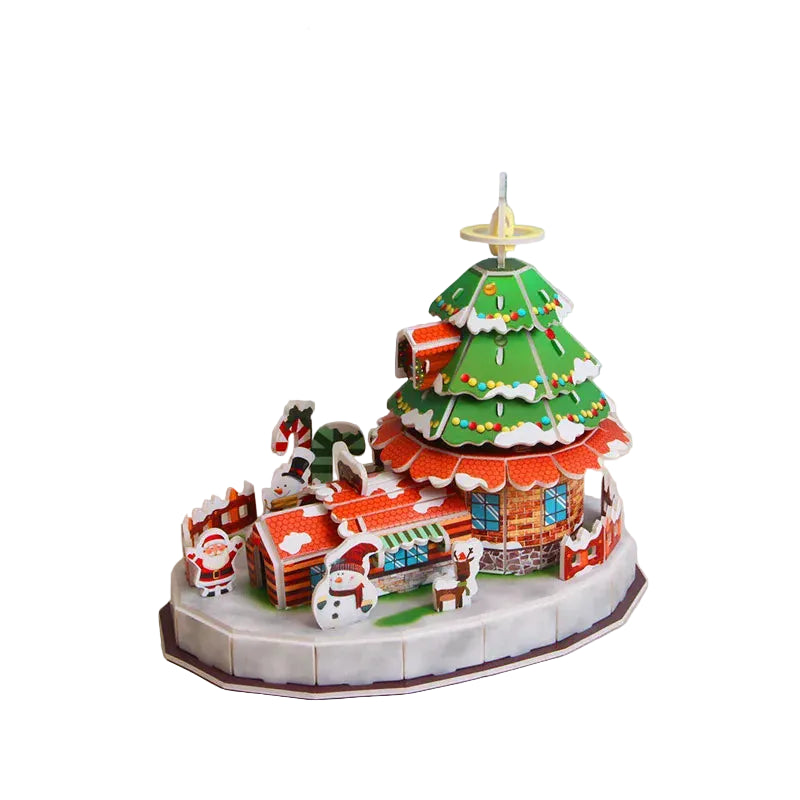 puzzle 3D maison de noël I boutique1one style 2