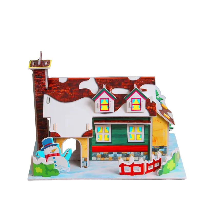 puzzle 3D maison de noël I boutique1one style 3
