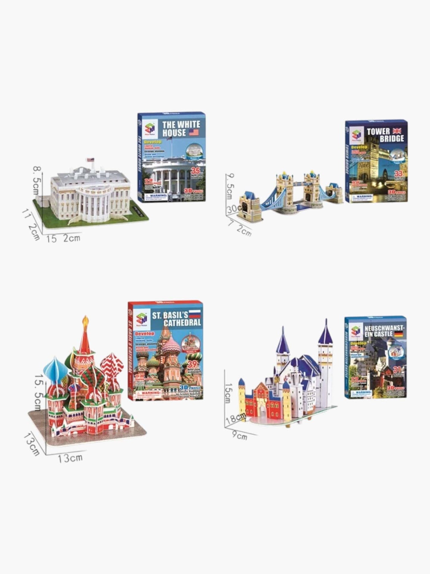 puzzle 3D monuments historiques I boutique1one
