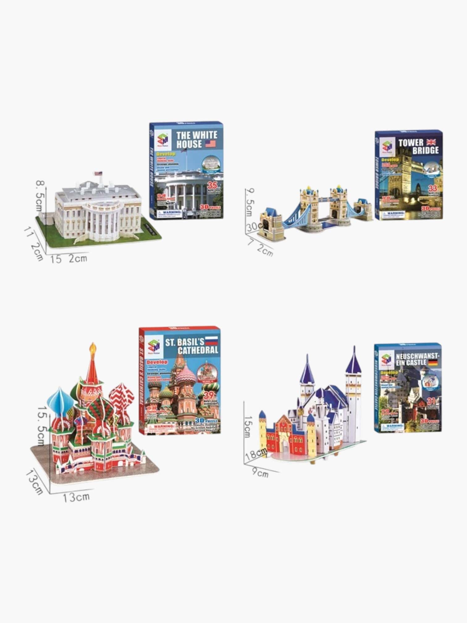 puzzle 3D monuments historiques I boutique1one