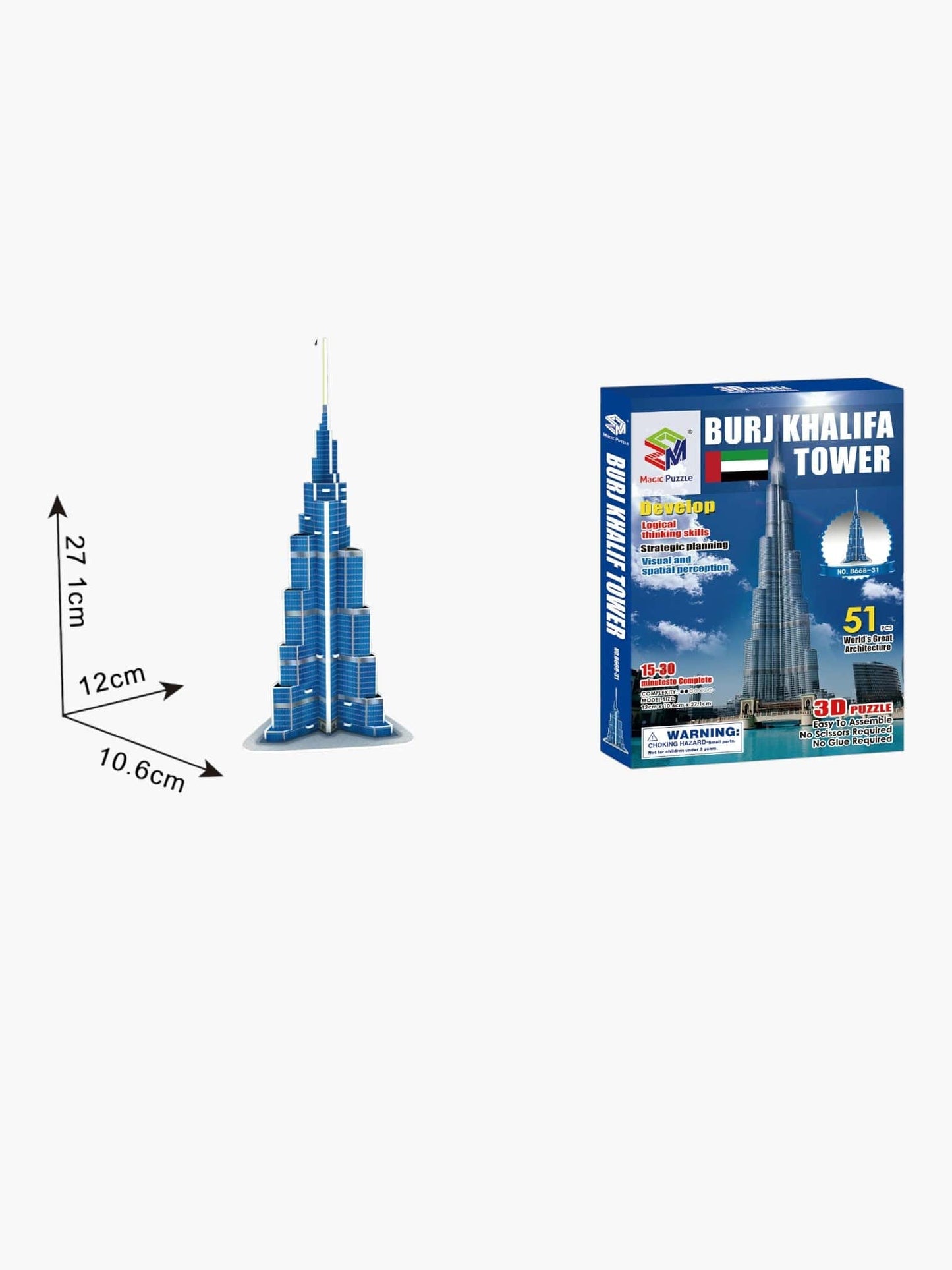puzzle 3D monuments historiques I boutique1one 668-31