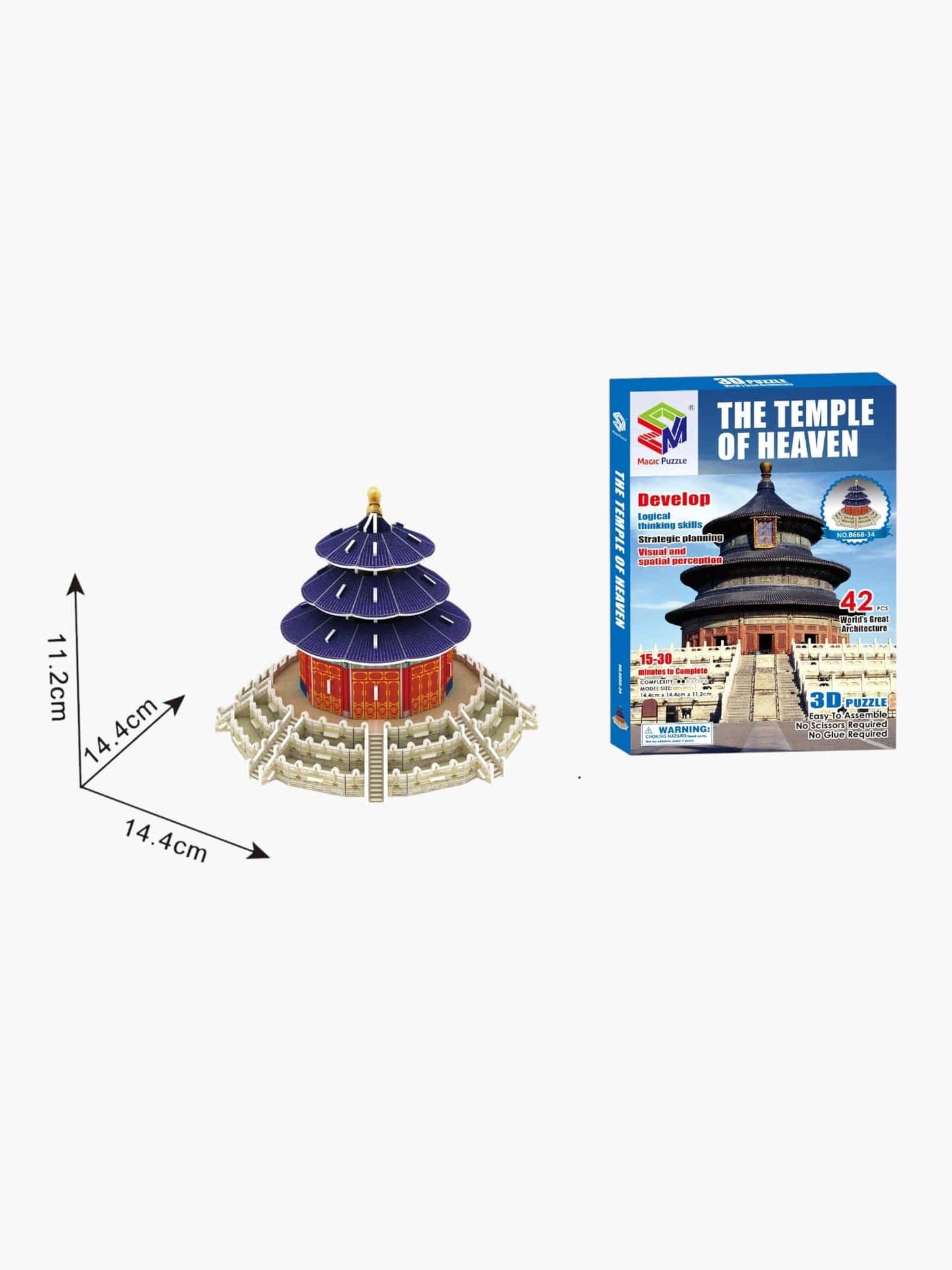puzzle 3D monuments historiques I boutique1one 668-34