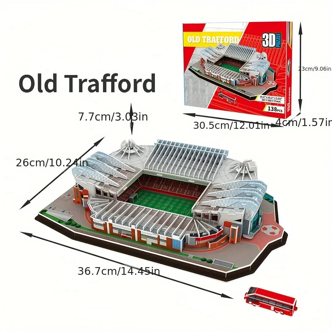 puzzle 3D stade de football I boutique1one 04Old Trafford
