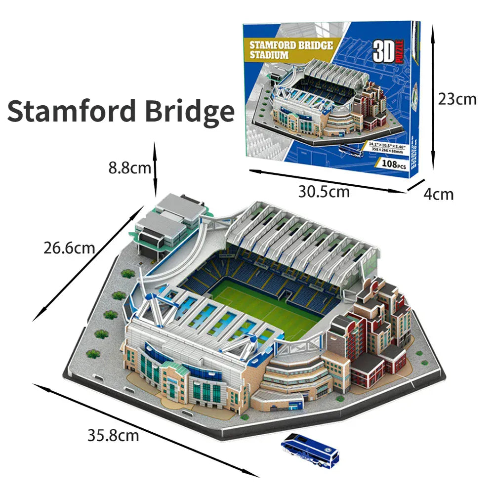puzzle 3D stade de football I boutique1one 07Stamford Bridge