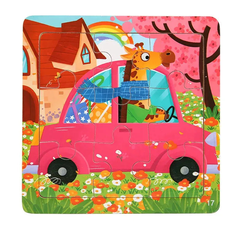 puzzle 9 pièces I boutique1one Car / CHINA