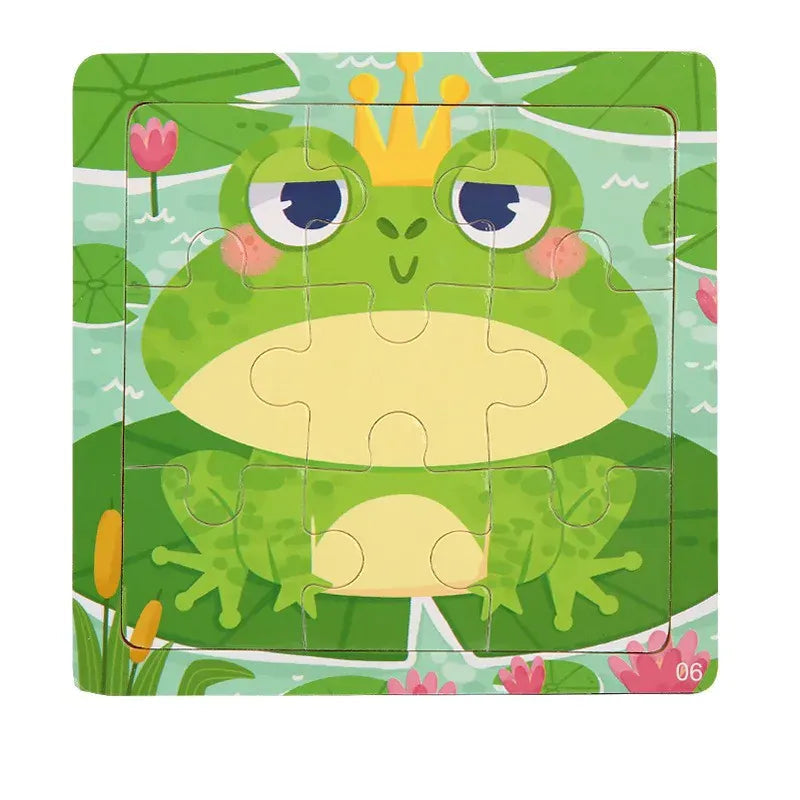 puzzle 9 pièces I boutique1one Frog / CHINA