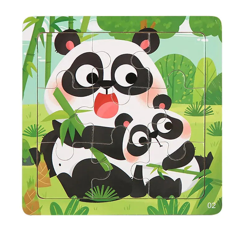 puzzle 9 pièces I boutique1one Panda / CHINA