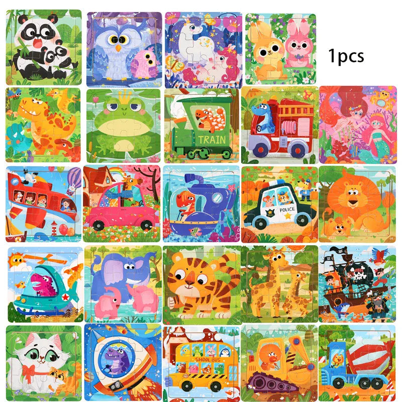 puzzle 9 pièces I boutique1one Random 1pcs / CHINA