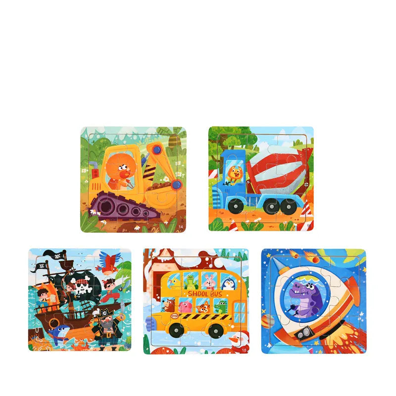 puzzle 9 pièces I boutique1one Set 02 / CHINA