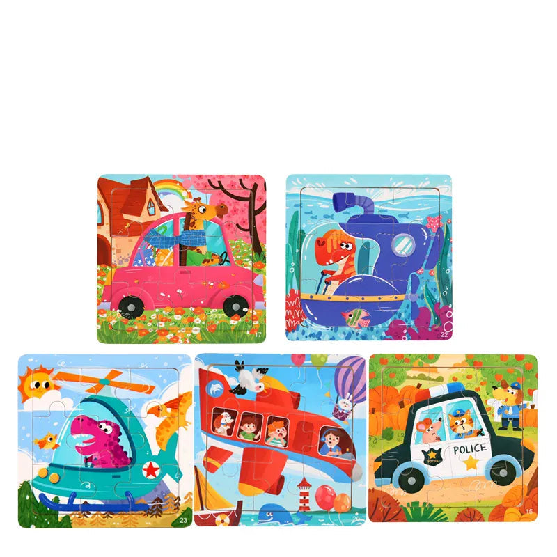 puzzle 9 pièces I boutique1one Set 03 / CHINA