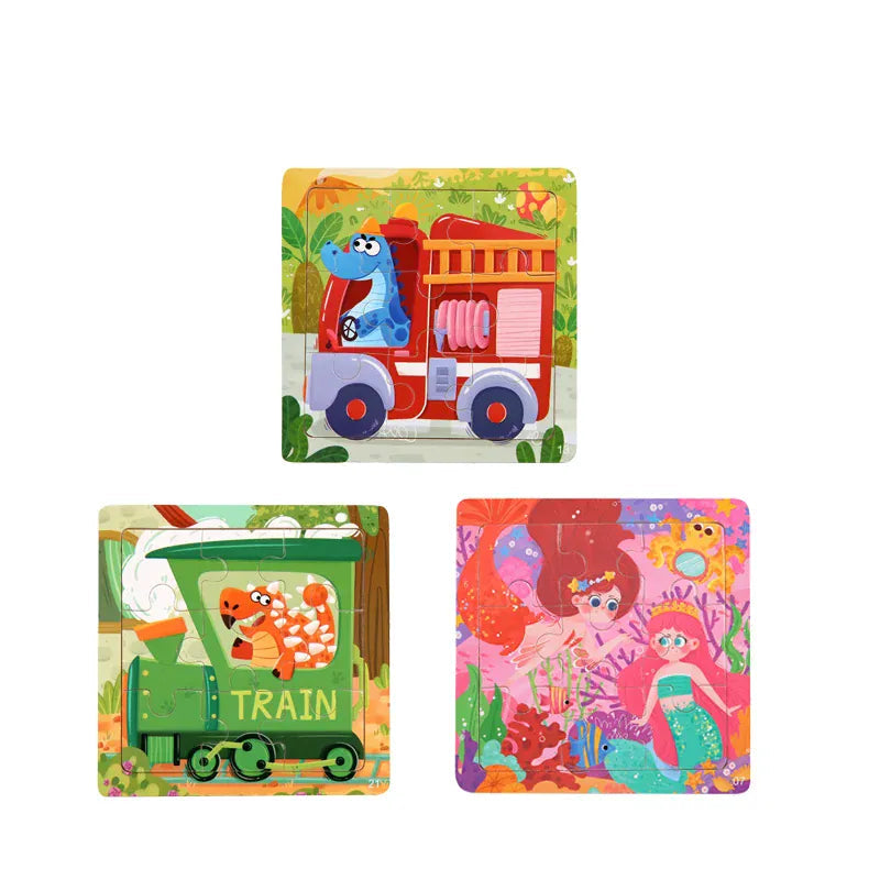 puzzle 9 pièces I boutique1one Set 04 / CHINA