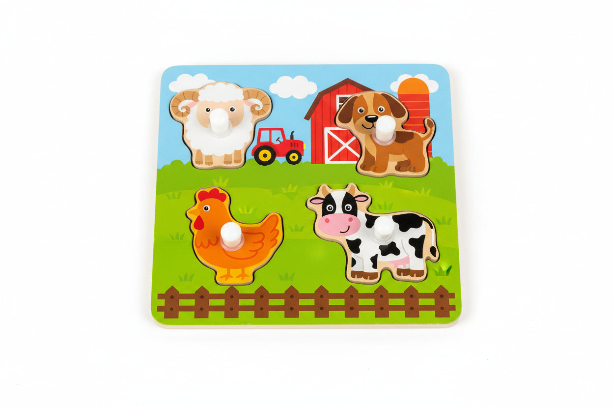 puzzle a emboiter animaux et autres I boutique1one Farm Animals