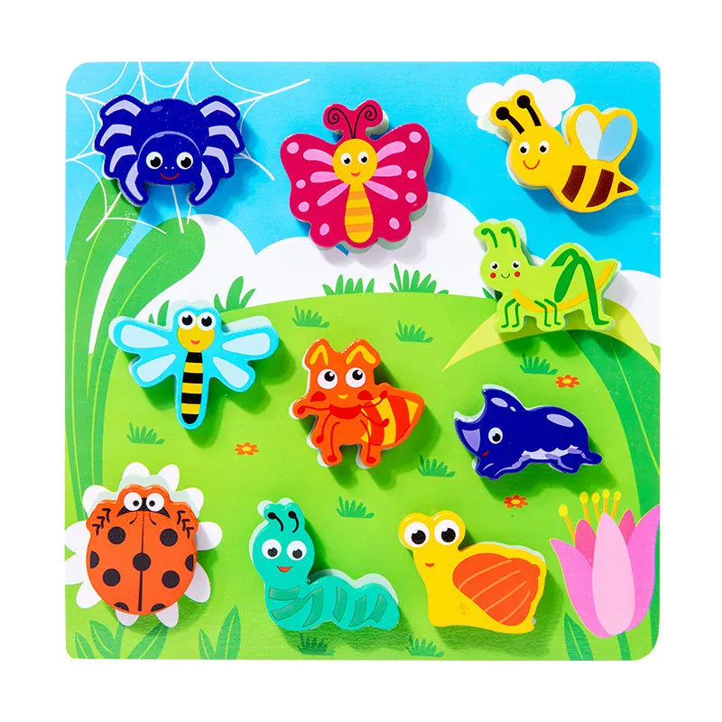 puzzle à scratcher animaux I boutique1one insect