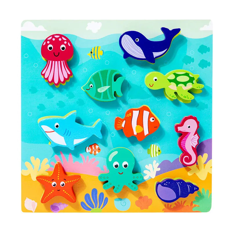 puzzle à scratcher animaux I boutique1one ocean