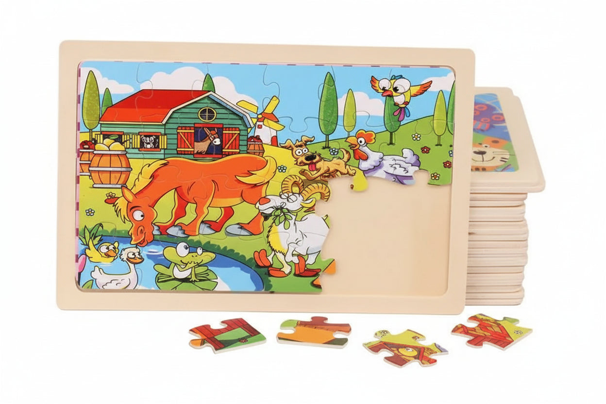 puzzle animaux 24 pièces I boutique1one