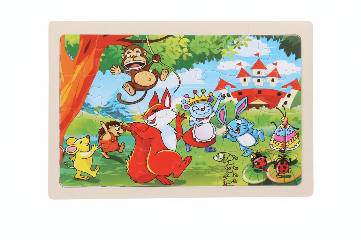 puzzle animaux 24 pièces I boutique1one Fox 17