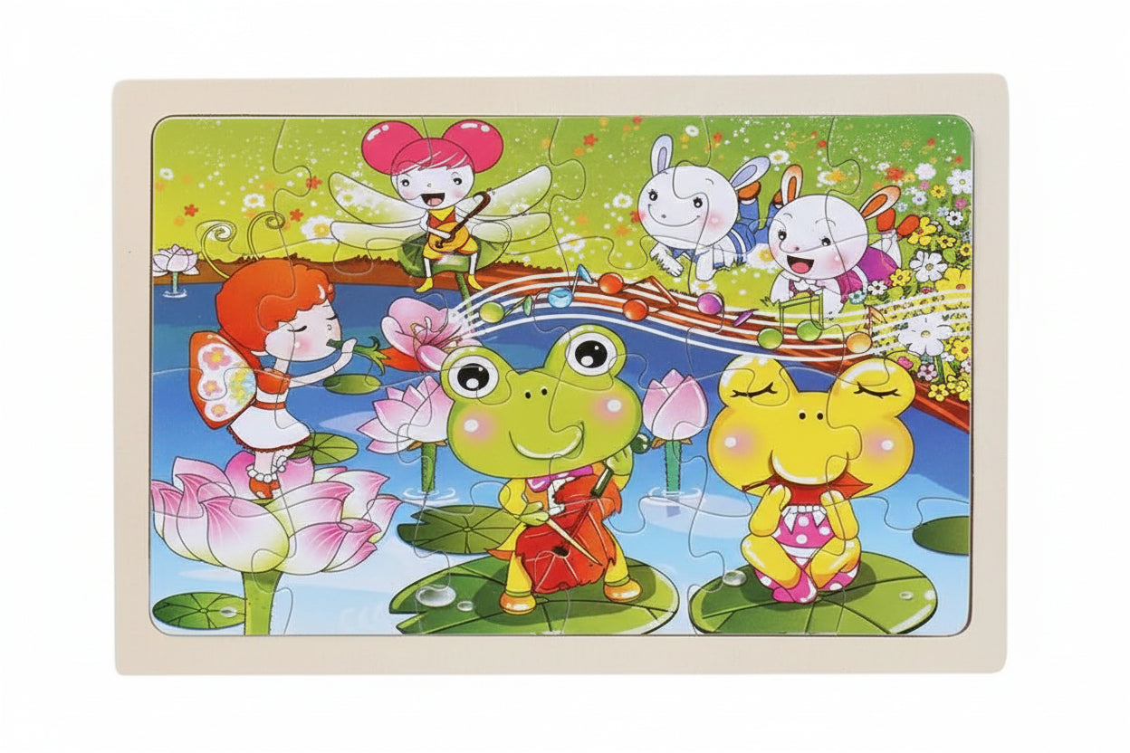 puzzle animaux 24 pièces I boutique1one Frog 18