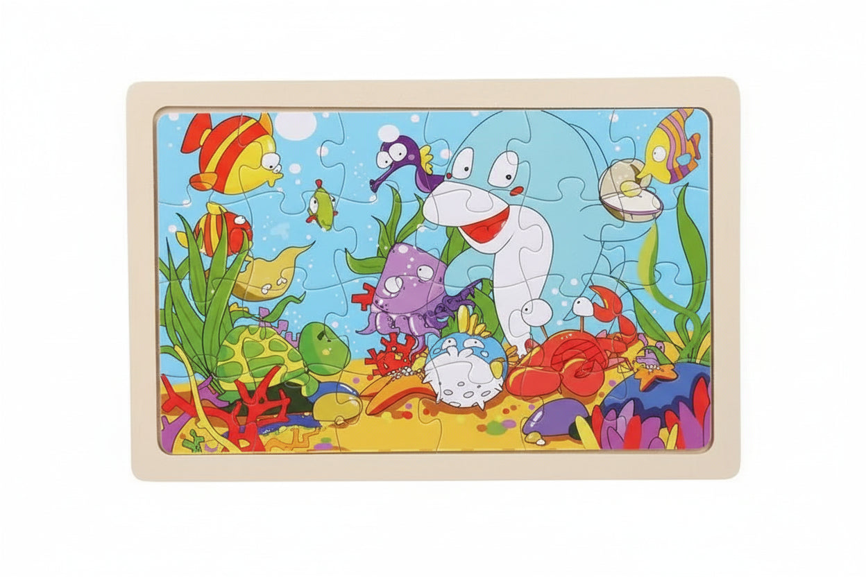 puzzle animaux 24 pièces I boutique1one shark 2