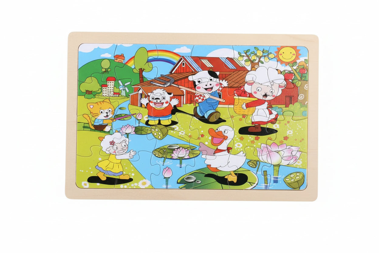 puzzle animaux 24 pièces I boutique1one sheep 7