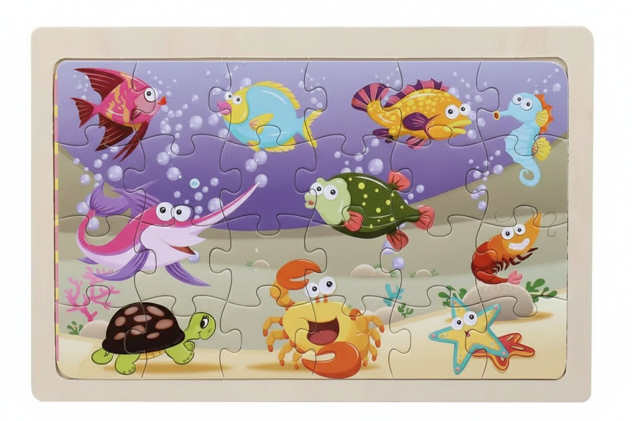 puzzle animaux 24 pièces I boutique1one underwater world 19