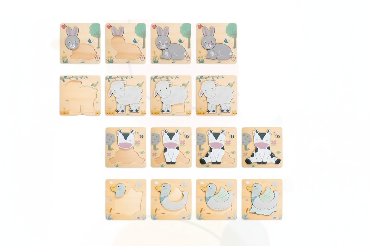 puzzle animaux de la ferme I boutique1one