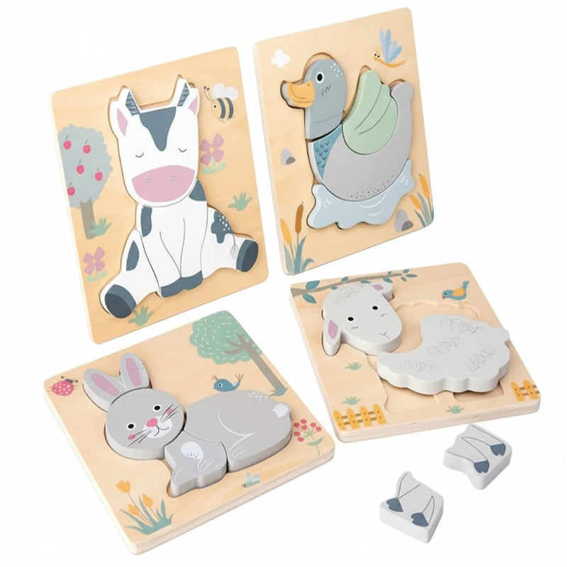 puzzle animaux de la ferme I boutique1one