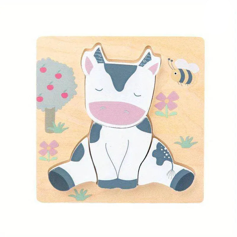 puzzle animaux de la ferme I boutique1one Cow