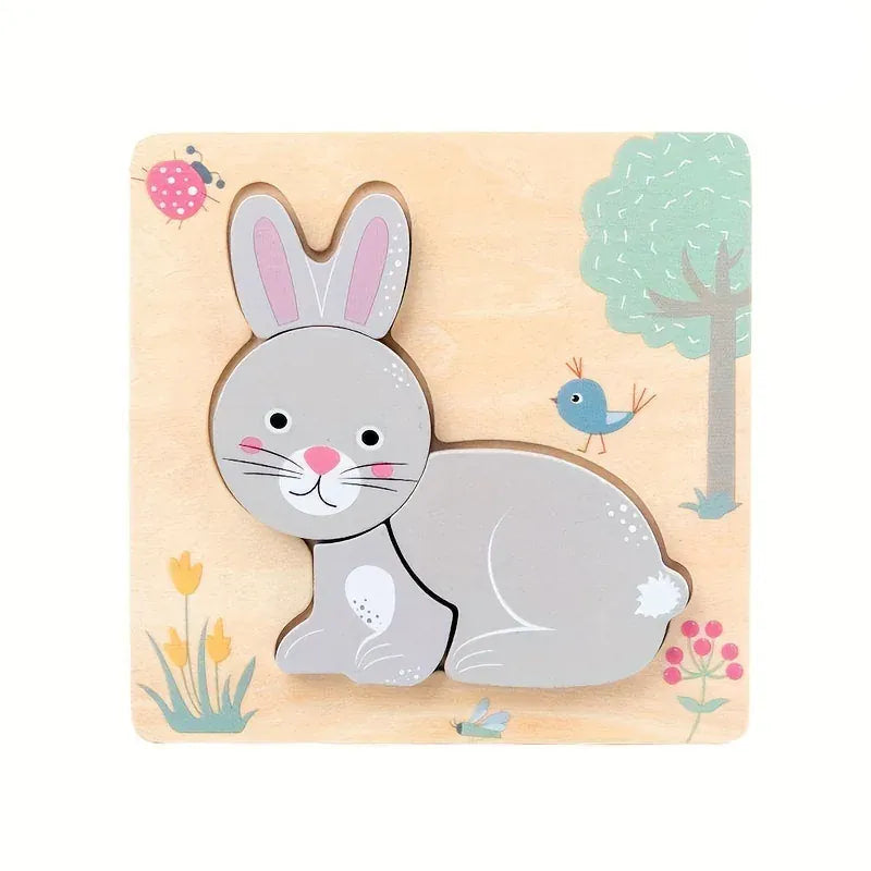 puzzle animaux de la ferme I boutique1one Rabbit