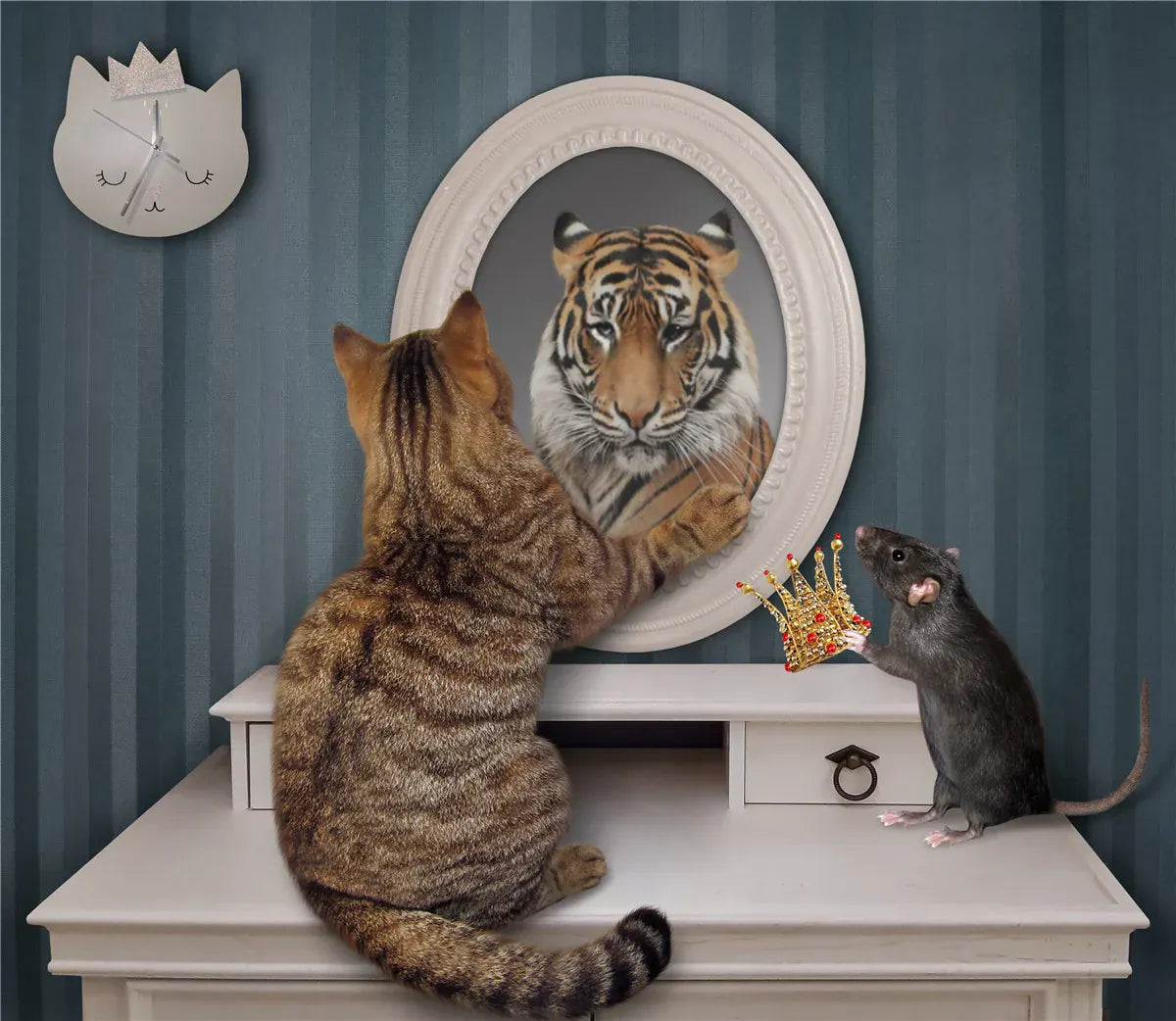 puzzle animaux et autres I boutique1one 108 Cat and Tiger 1