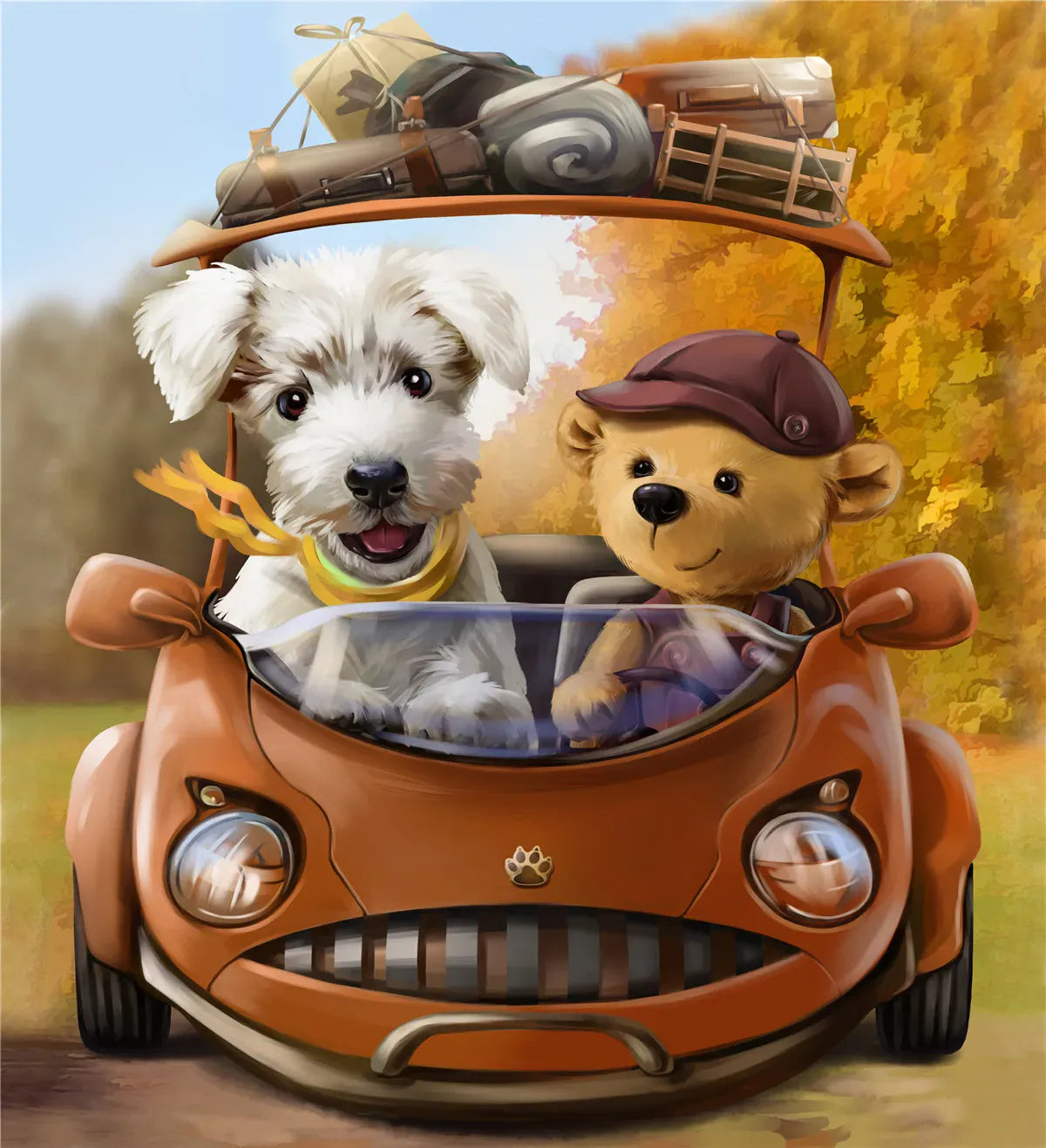puzzle animaux et autres I boutique1one 109 Journey car