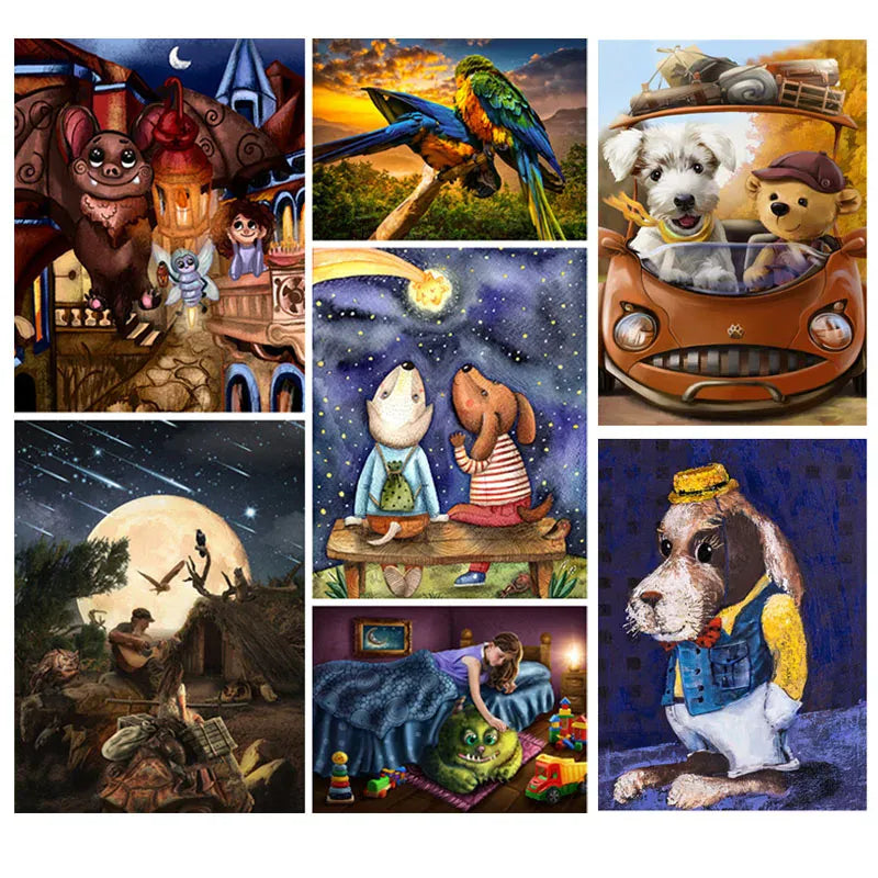 puzzle animaux et autres I boutique1one